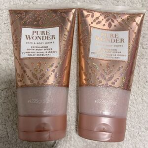 NEW- Bath & Body Works- 2 Pure Wonder Body Scrub